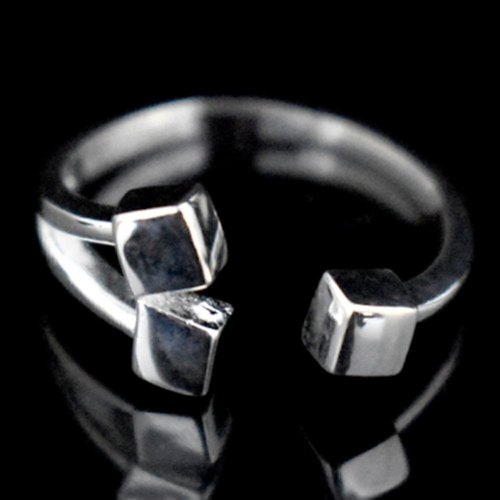 Square Geometry Ring 